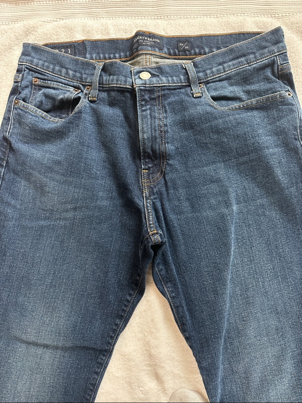 Lucky Brand Men's Indigo Straight Jeans
